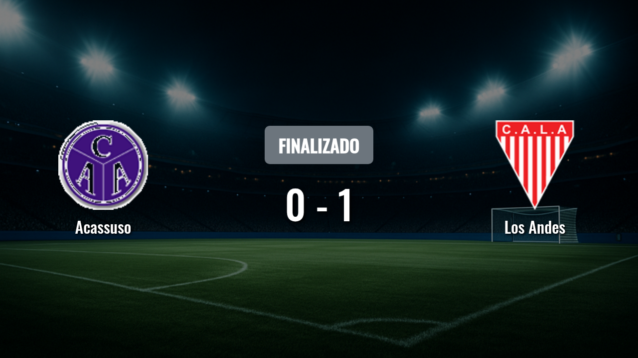 Acassuso y Los Andes buscan despegar en un duelo clave por la Primera Nacional 2026