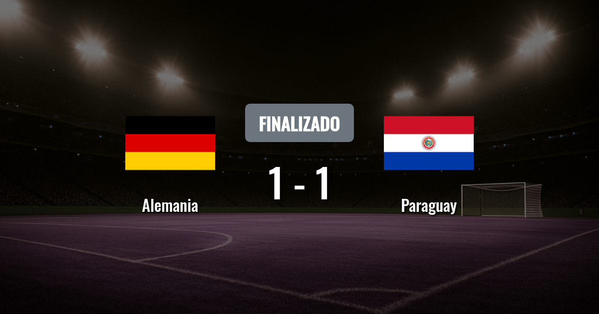 Alemania y Paraguay se miden en el Gillette Stadium por un lugar en octavos del Mundial 2026