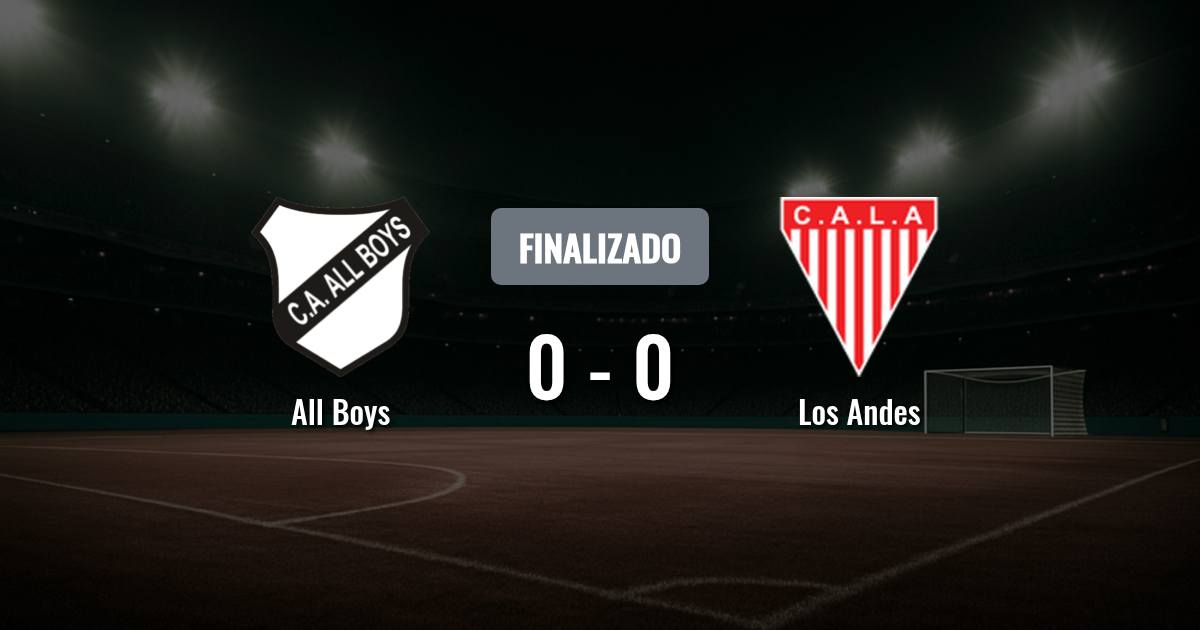 All Boys recibe a Los Andes en Floresta: choque de realidades opuestas en la Primera Nacional