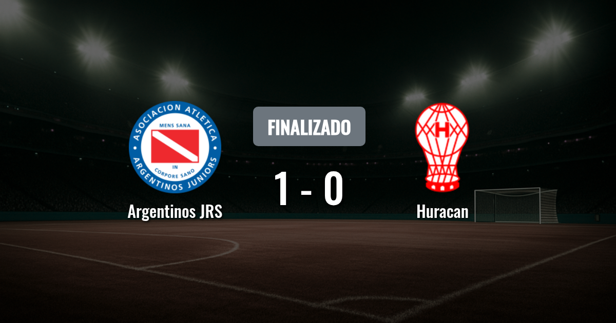 Argentinos JRS y Huracán definen el pase en un cruce marcado por la paridad reciente