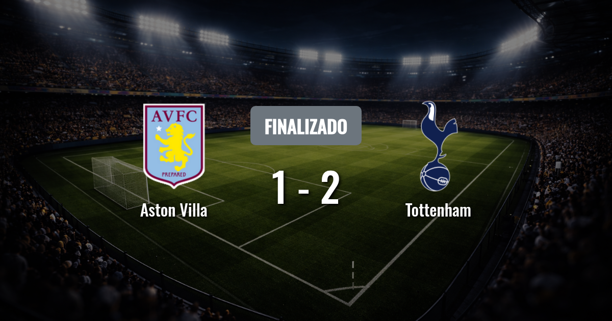 Aston Villa recibe a Tottenham con la mira puesta en Europa y el fantasma del descenso