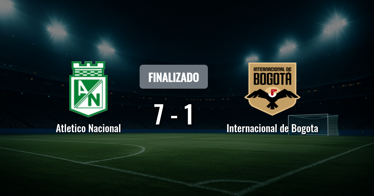 Atletico Nacional busca consolidar su dominio ante Internacional de Bogota en el Atanasio Girardot