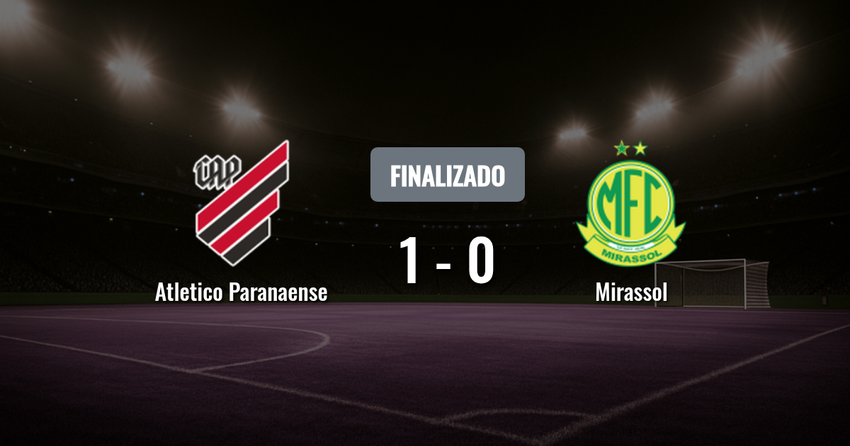 Atletico Paranaense busca consolidarse ante un Mirassol en zona crítica en la Arena da Baixada