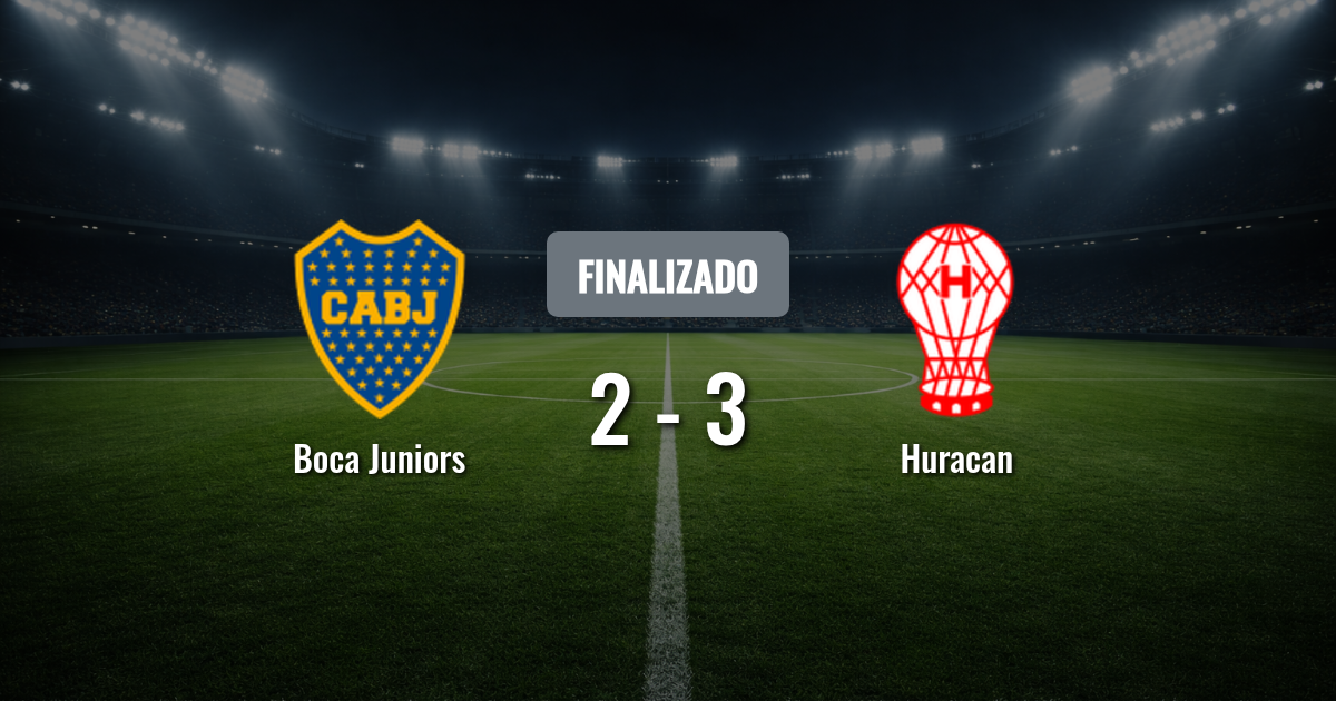 Boca Juniors recibe a Huracán en la Bombonera: duelo clave en la pelea por la cima