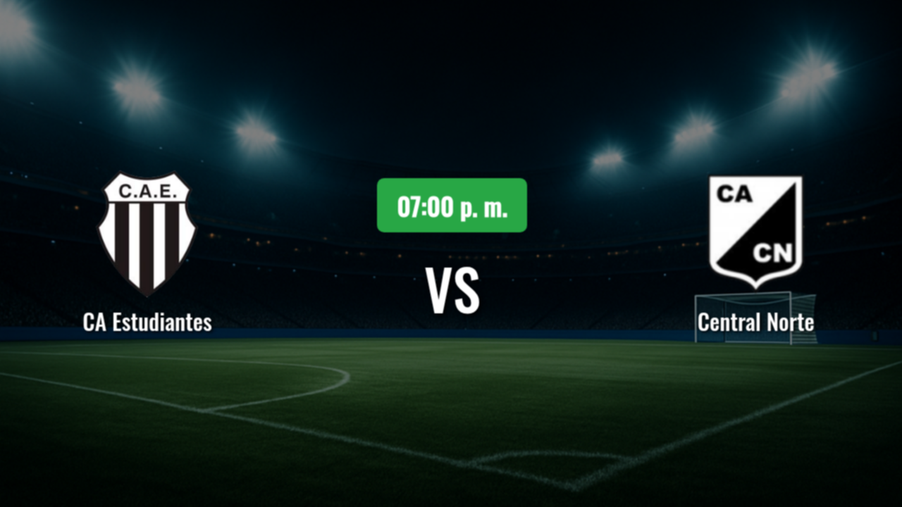 CA Estudiantes busca salir del fondo ante Central Norte en Primera Nacional