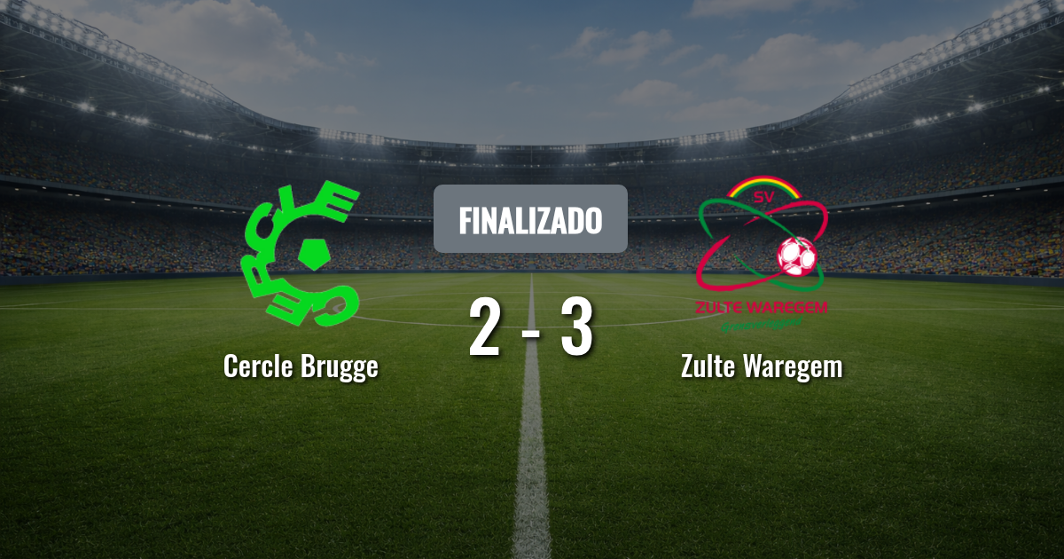 Cercle Brugge y Zulte Waregem definen el liderazgo en un duelo cargado de tensión en Brugge