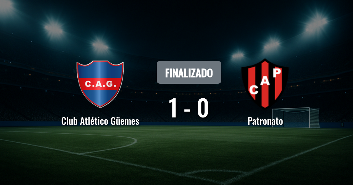 Club Atlético Güemes busca revertir su mal momento ante un Patronato en alza