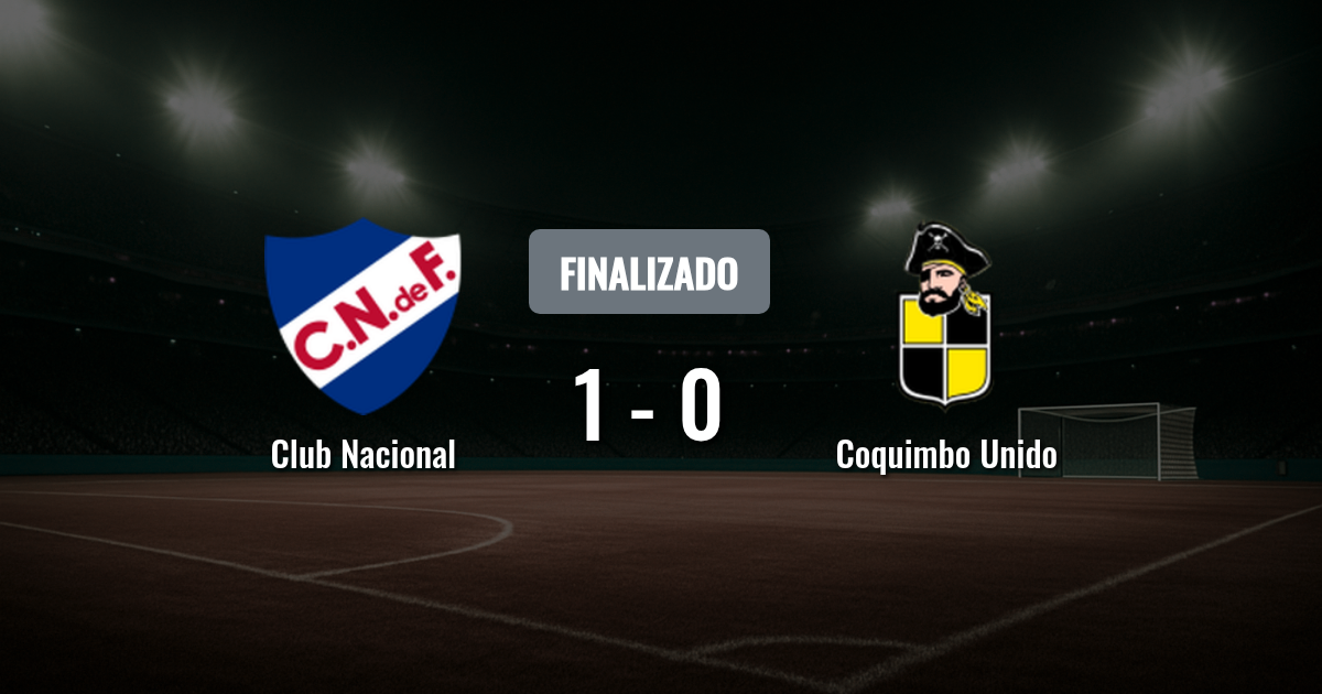 Club Nacional busca la hazaña ante Coquimbo Unido en un duelo clave de Libertadores