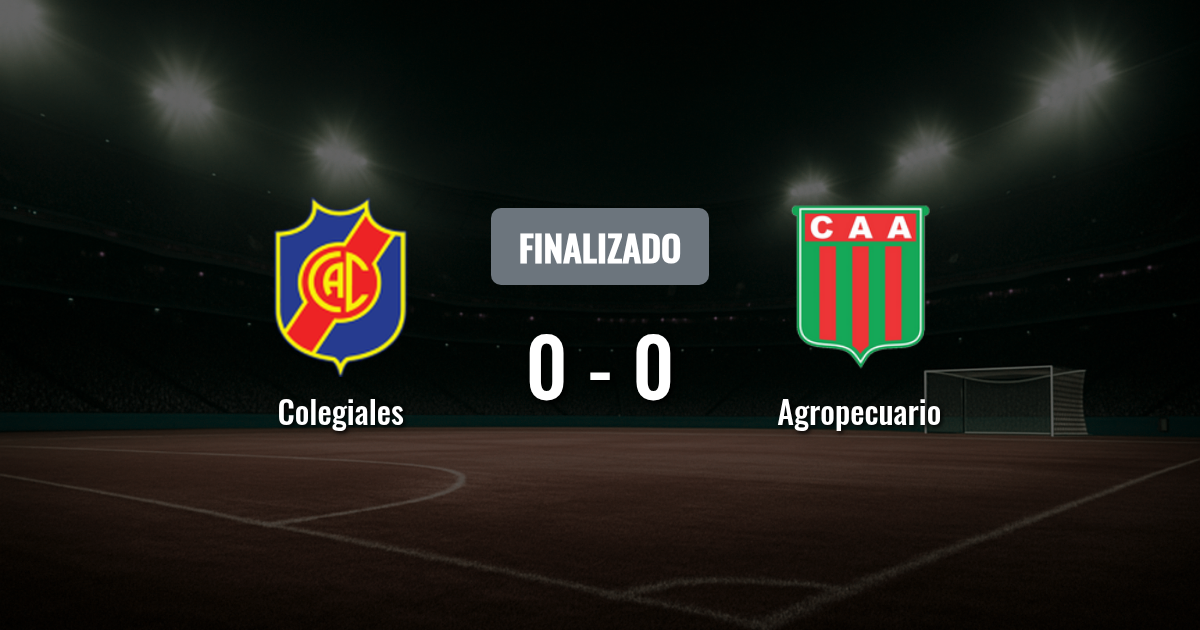 Colegiales y Agropecuario, duelo directo en la tabla: ambos buscan romper la paridad en Munro