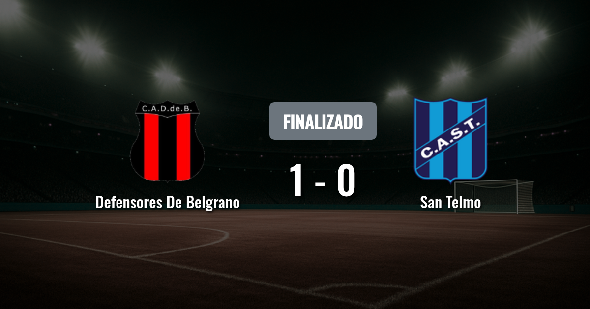 Defensores de Belgrano y San Telmo, con urgencias, chocan en Belgrano en busca de aire en la tabla
