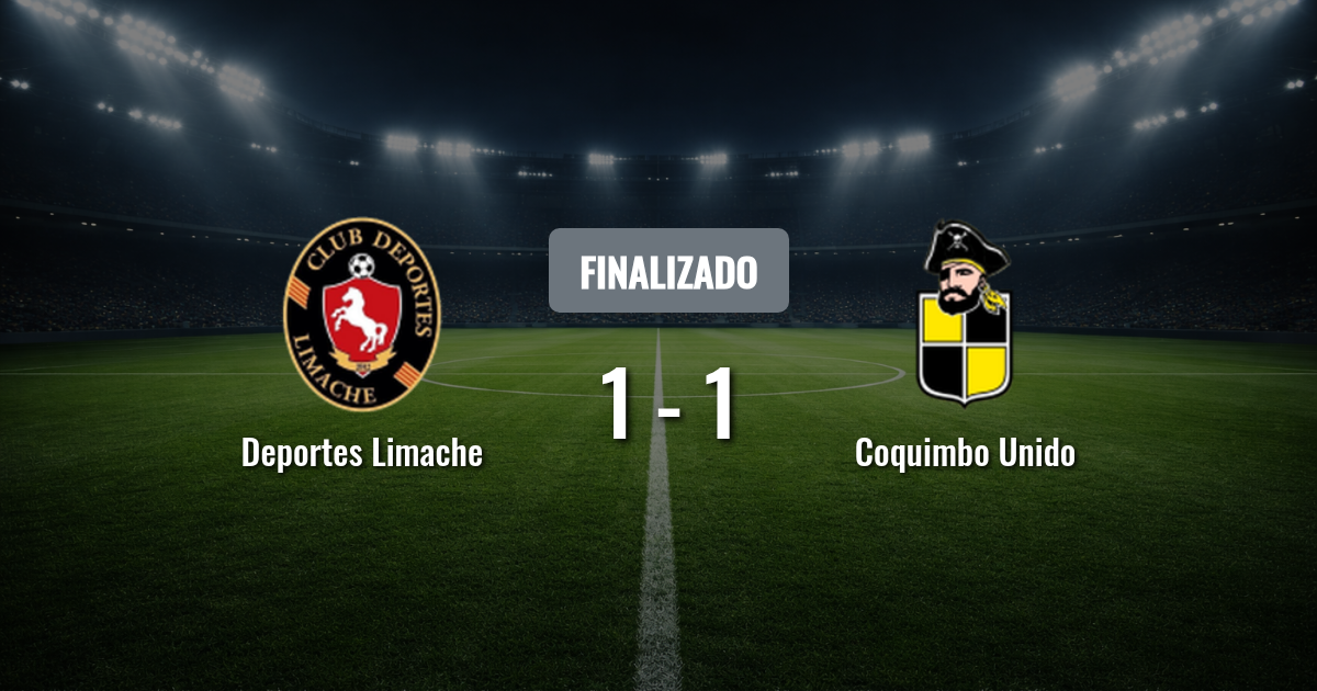 Deportes Limache y Coquimbo Unido reeditan un duelo parejo en Limache por la Copa Chile