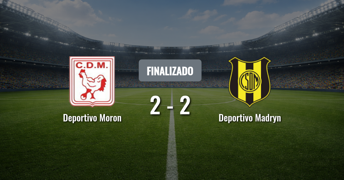 Deportivo Morón busca consolidar el segundo puesto ante un Deportivo Madryn que quiere meterse en la pelea