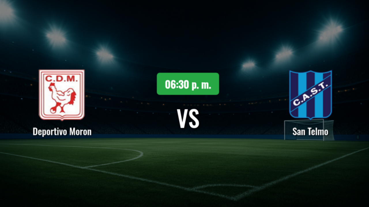 Deportivo Morón busca consolidarse en el podio ante un San Telmo necesitado
