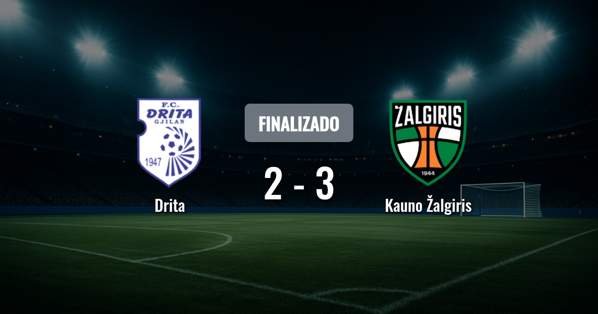 Drita y Kauno Žalgiris definen el pase en Pristina tras un empate en la ida