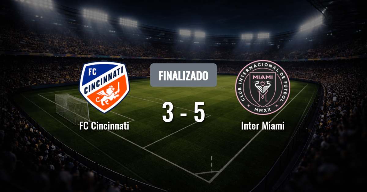 FC Cincinnati e Inter Miami se enfrentan con realidades opuestas en la MLS 2026