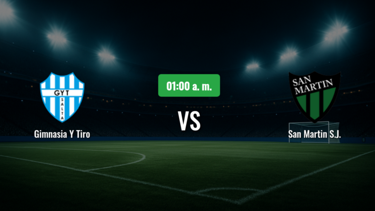 Gimnasia Y Tiro busca consolidarse ante San Martín de San Juan en Salta