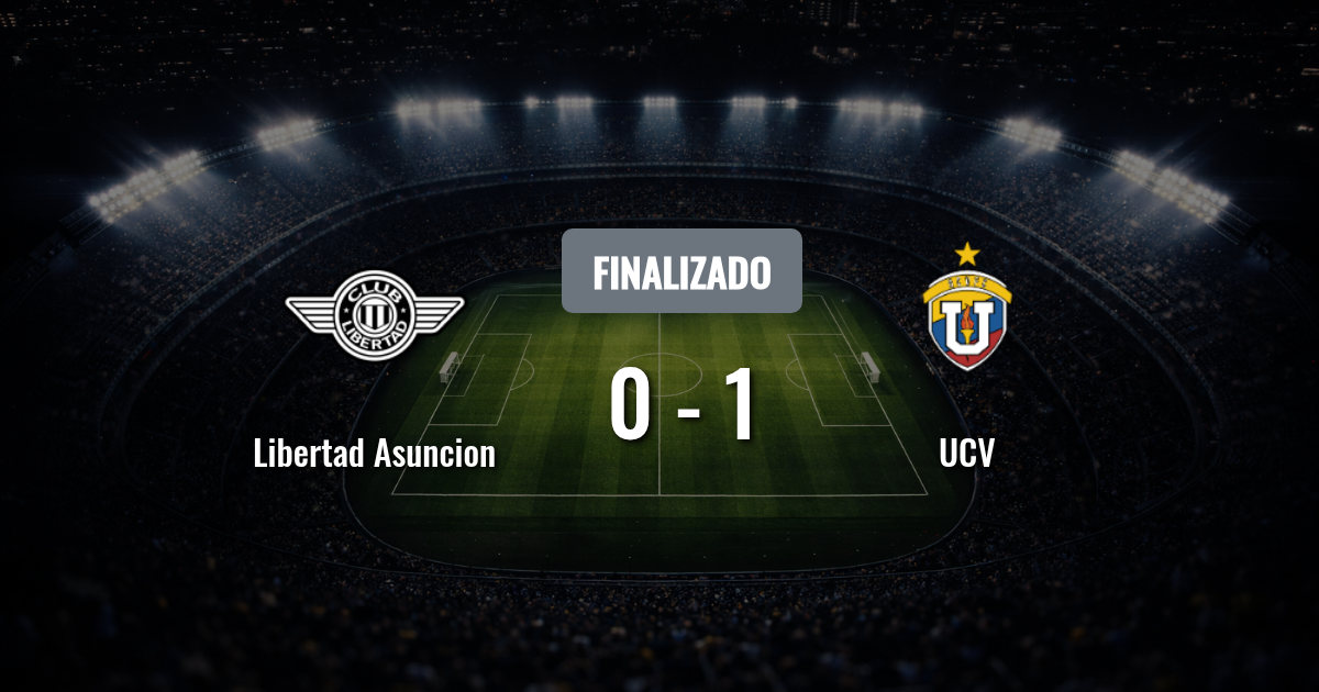 Libertad Asunción busca despedirse con orgullo ante UCV en el cierre del Grupo de Libertadores