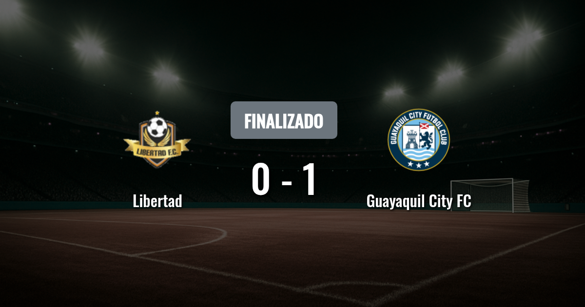 Libertad y Guayaquil City FC buscan despegar en un duelo directo en Loja
