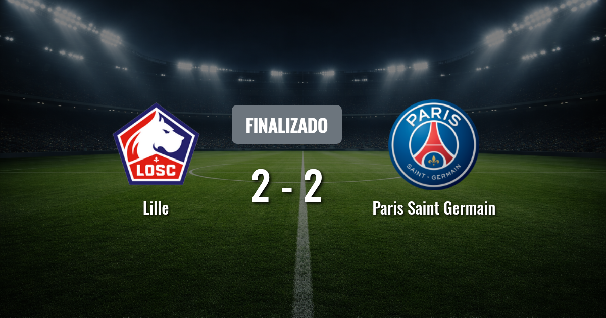 Lille y PSG se miden en el Pierre-Mauroy: duelo clave por la cima de la Ligue 1