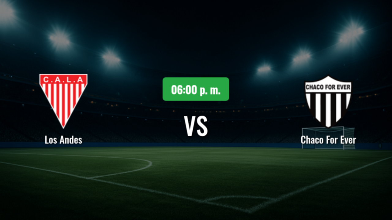 Los Andes busca consolidarse ante un Chaco For Ever en crisis
