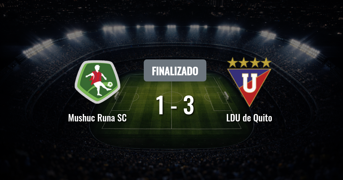 Mushuc Runa y LDU de Quito, duelo directo por escalar en la Liga Pro en Ambato