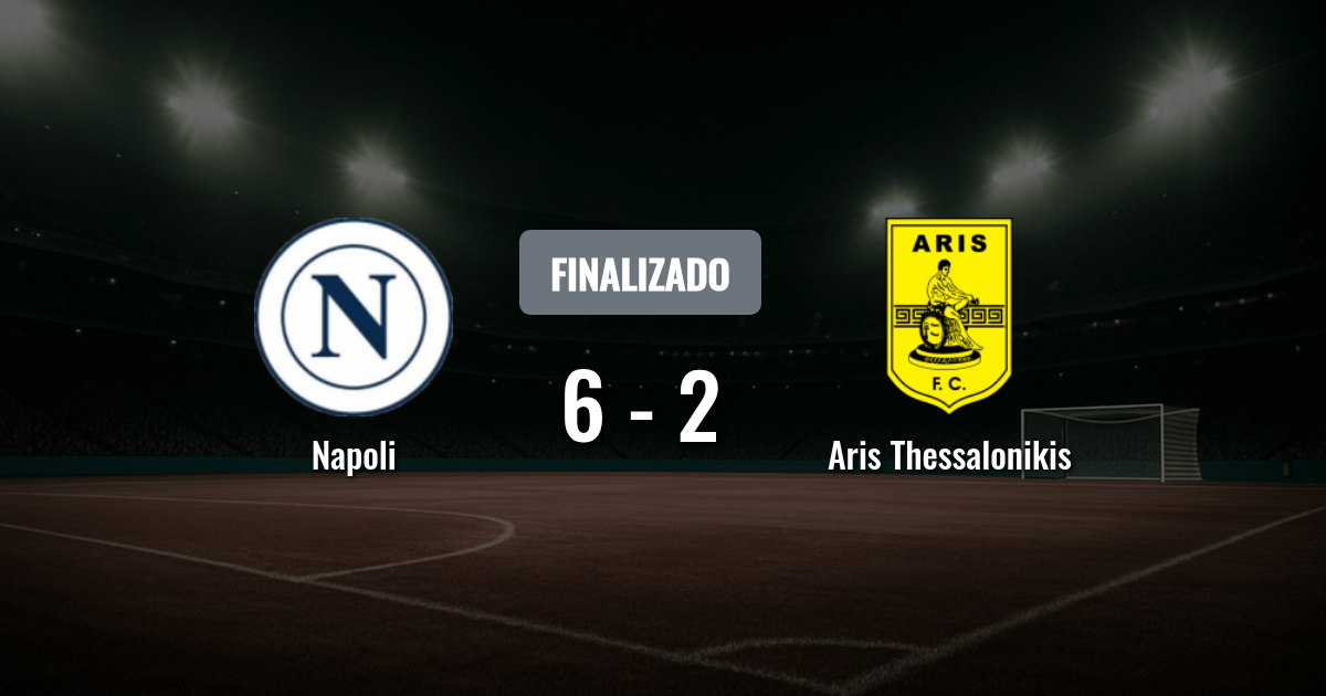 Napoli y Aris Thessalonikis se miden en un amistoso con realidades opuestas en pretemporada