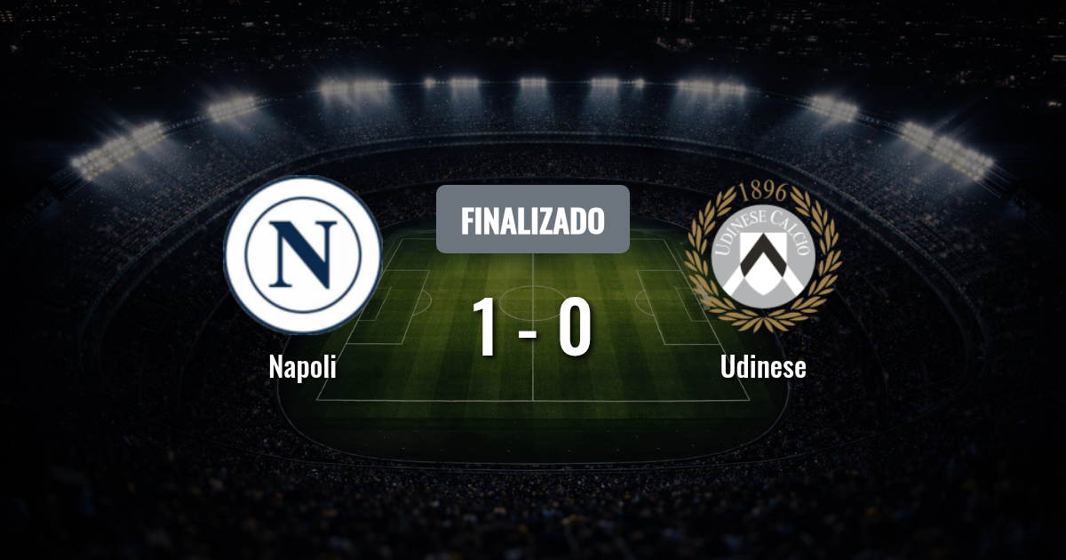 Napoli recibe a Udinese buscando cerrar la Serie A 2025 en lo más alto del podio