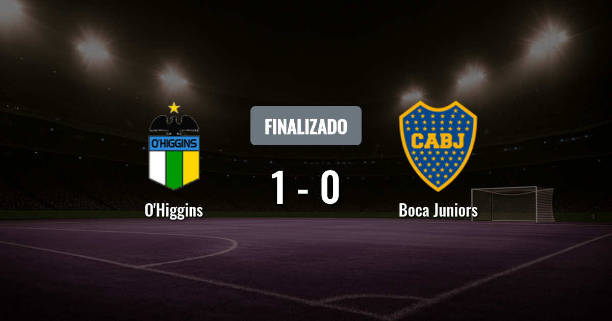 O'Higgins recibe a Boca Juniors en Rancagua: duelo decisivo por la Sudamericana