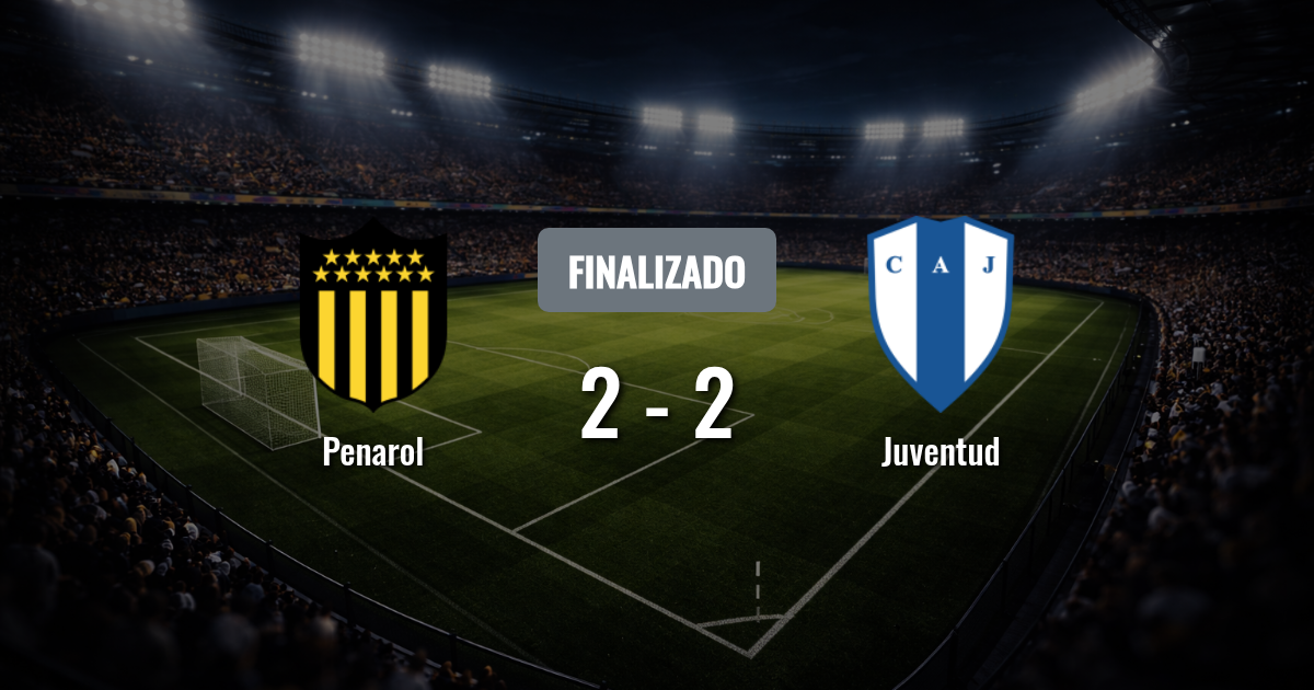 Peñarol quiere afianzarse en la cima ante un Juventud que busca dar el golpe en Montevideo