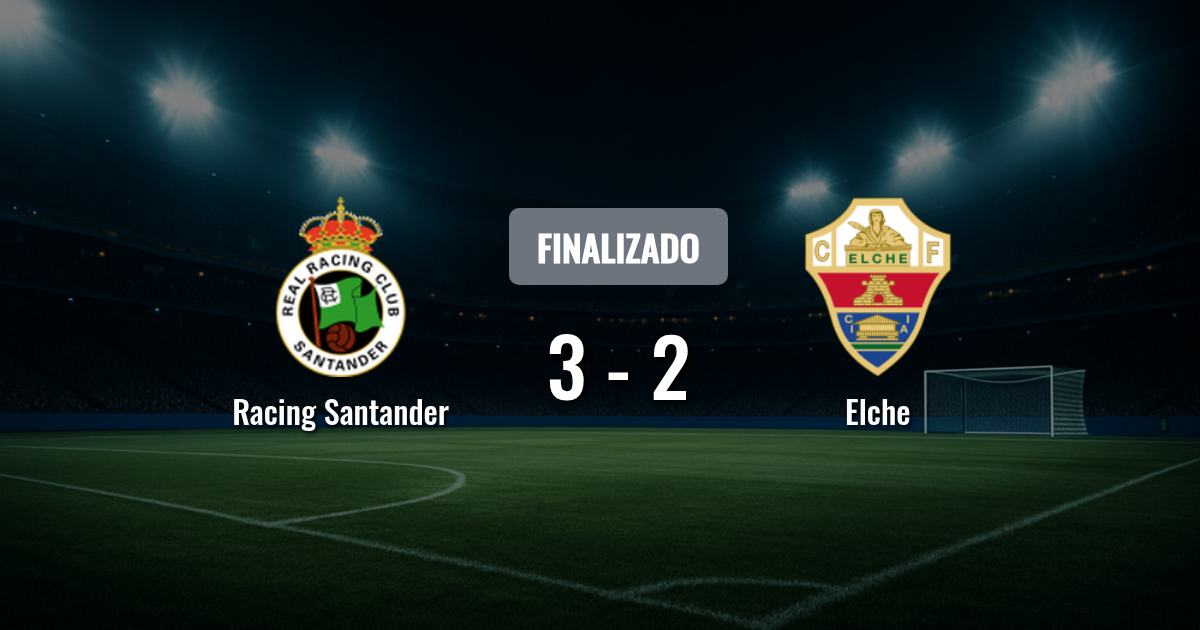 Racing Santander y Elche buscan su primer triunfo en La Liga en El Sardinero
