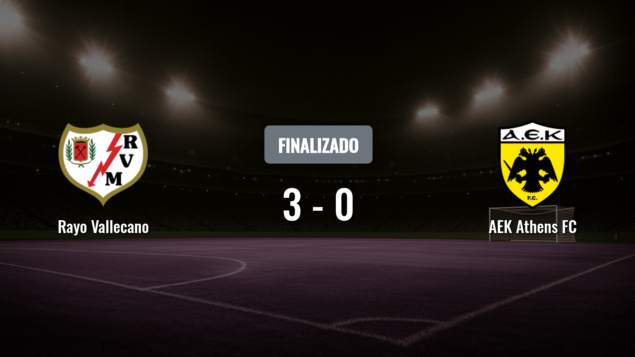 Rayo Vallecano y AEK Athens FC definen su destino en Vallecas por la Conference League