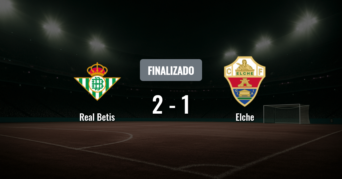 Real Betis busca asegurar Europa ante un Elche en alza en La Cartuja