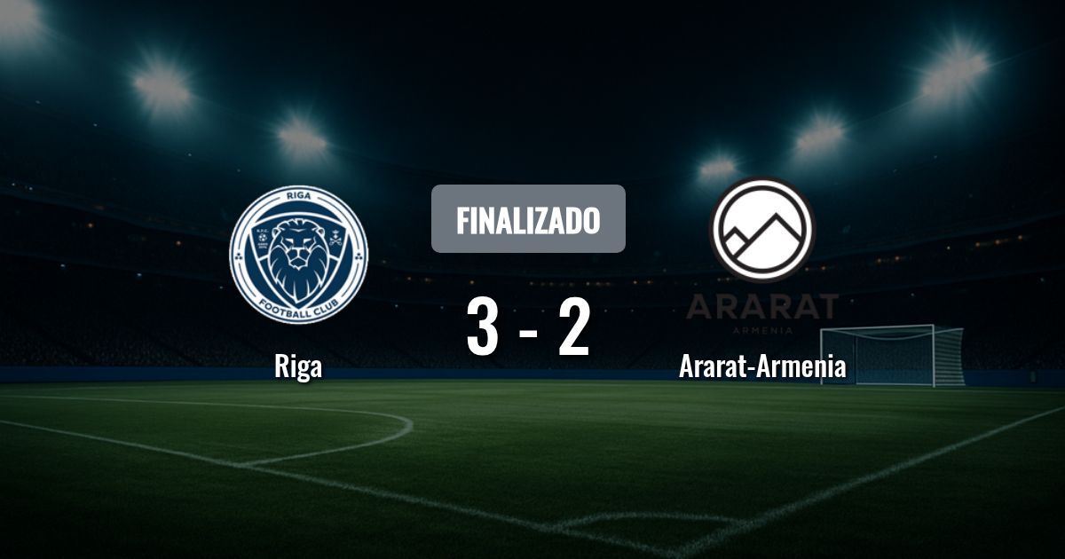 Riga busca la hazaña ante Ararat-Armenia en la Champions League tras caer en la ida