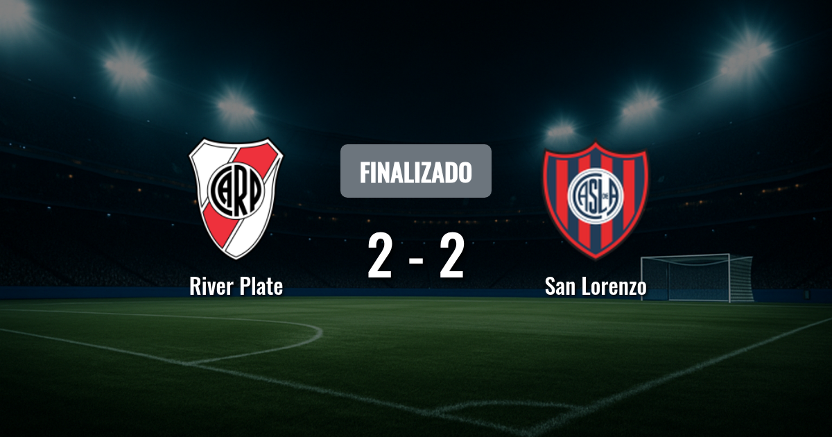 River Plate y San Lorenzo buscan romper la paridad en el Monumental tras una seguidilla de empates