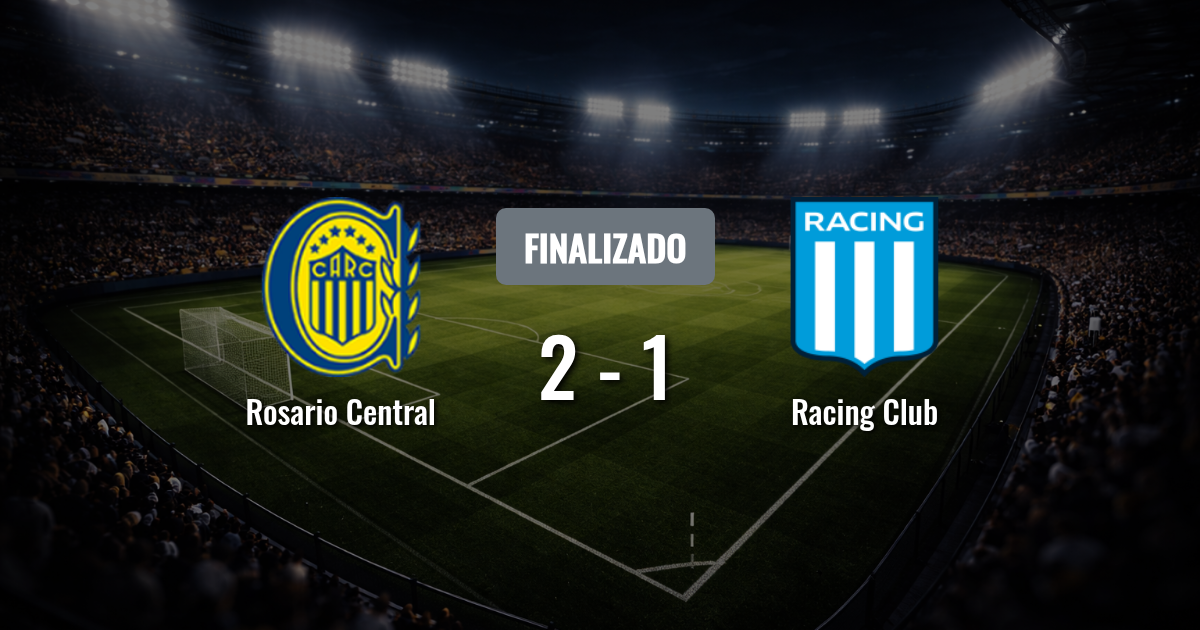 Rosario Central y Racing Club buscan las semifinales en el Gigante de Arroyito