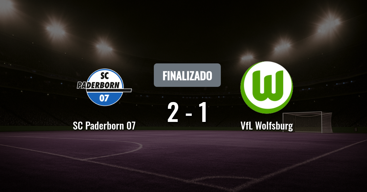 SC Paderborn 07 y VfL Wolfsburg definen la Bundesliga en la Home Deluxe Arena
