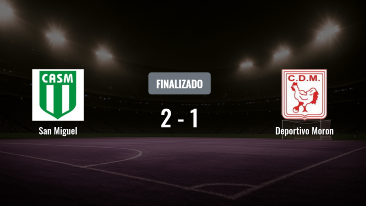 San Miguel busca frenar al líder Deportivo Morón en el Malvinas Argentinas