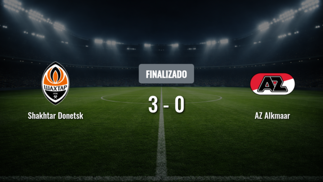 Shakhtar Donetsk y AZ Alkmaar se juegan el pase en una serie pareja por Conference League