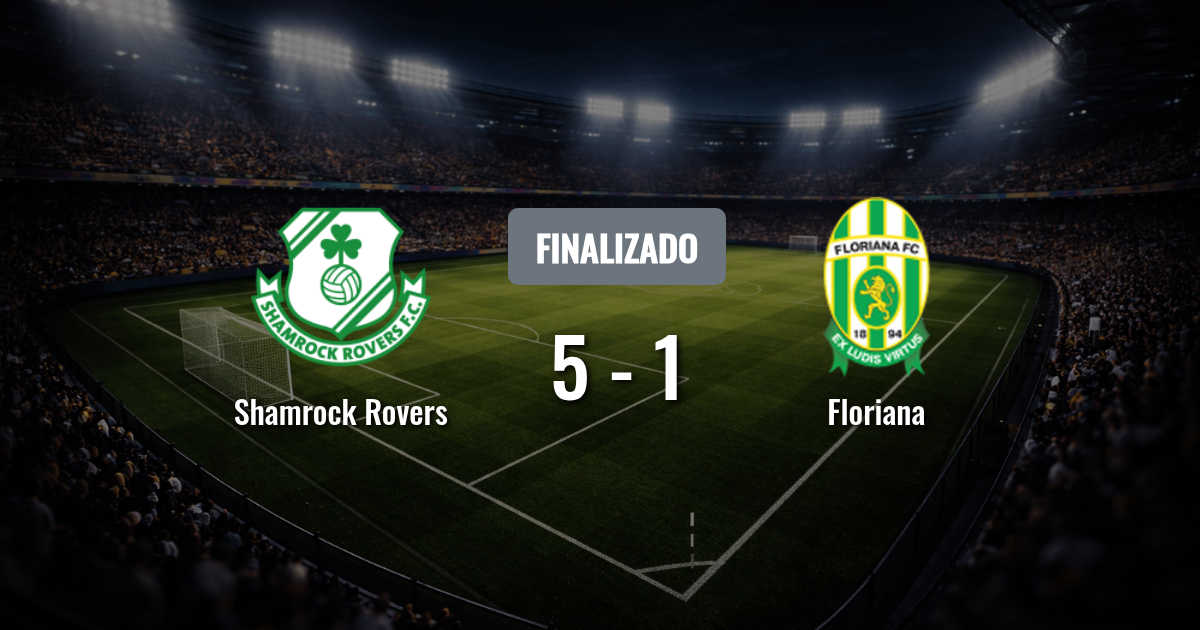 Shamrock Rovers busca revertir la serie ante Floriana en el Tallaght Stadium