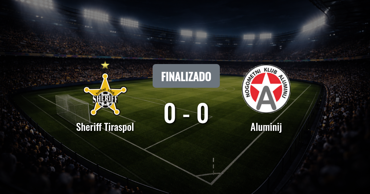 Sheriff Tiraspol busca imponer su localía ante un Aluminij en baja en la Europa League