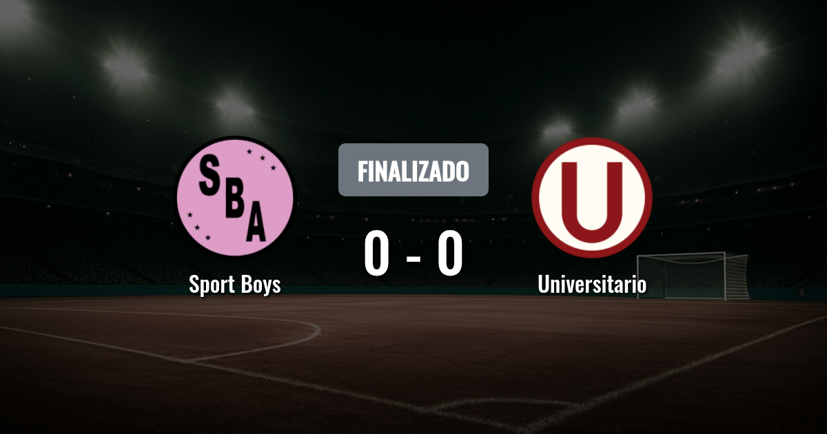 Sport Boys busca recuperarse ante Universitario en el Miguel Grau, donde el visitante domina el historial