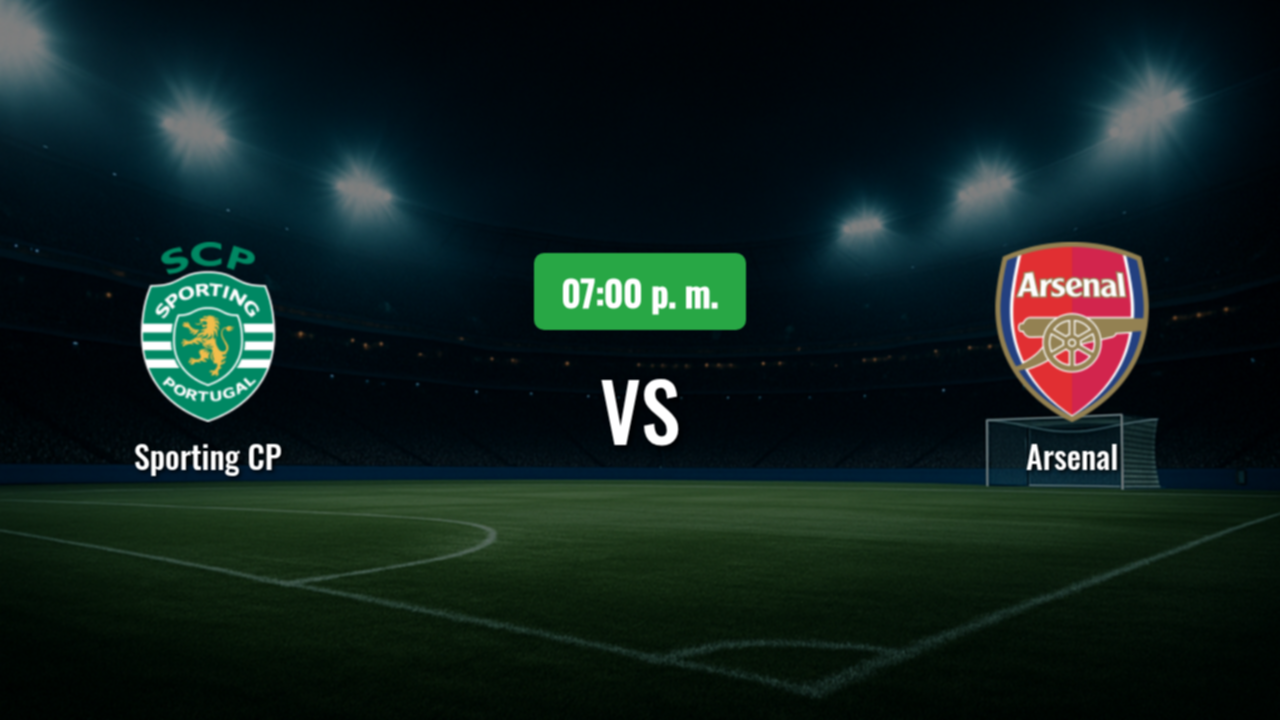 Sporting CP recibe al Arsenal en un duelo clave por la Champions League