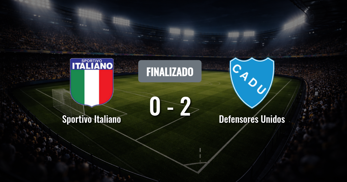 Sportivo Italiano busca consolidarse ante un Defensores Unidos urgido por sumar