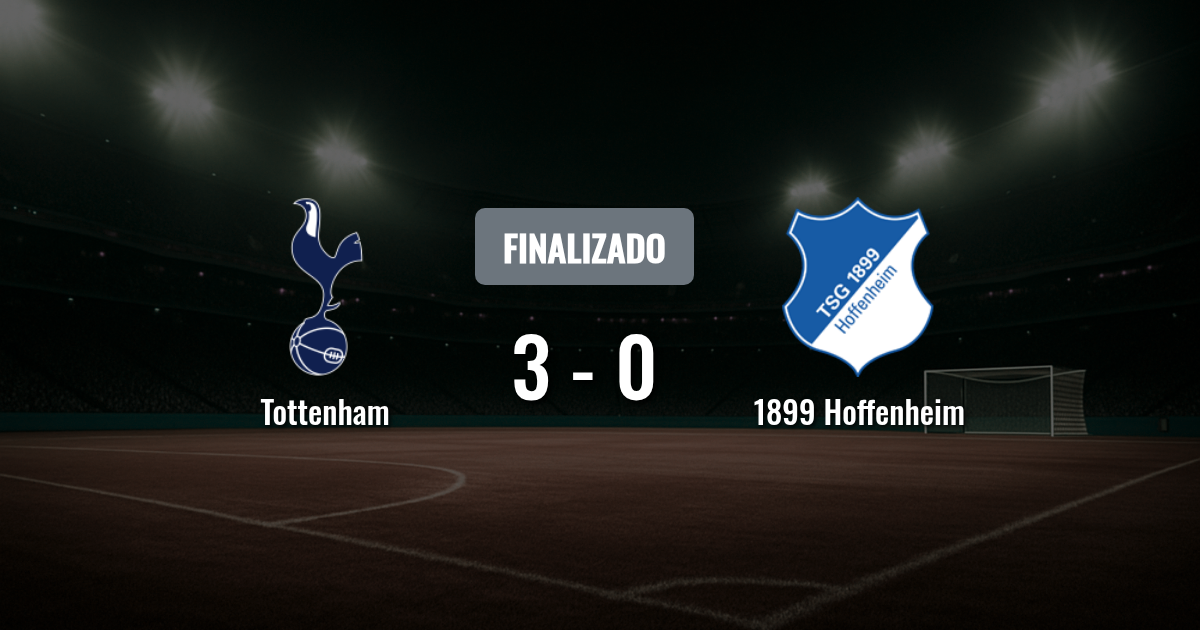 Tottenham y Hoffenheim se miden en Londres tras rachas positivas en sus amistosos
