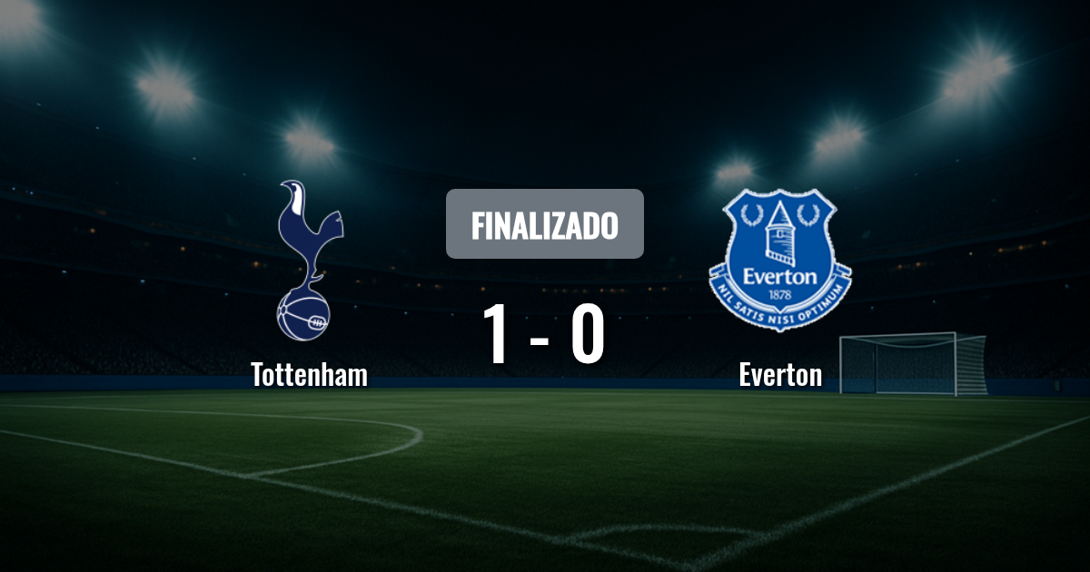 Tottenham busca salvar la temporada ante Everton en un cierre de Premier League con clima tenso