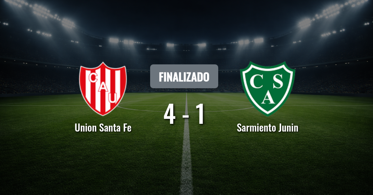 Unión Santa Fe y Sarmiento Junín se cruzan con realidades opuestas en la Liga Profesional