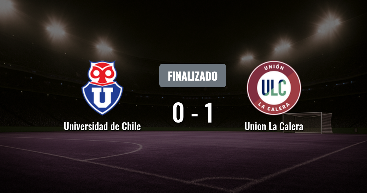 Universidad de Chile y Unión La Calera chocan en Santiago con la mira puesta en la cima de la Copa Chile