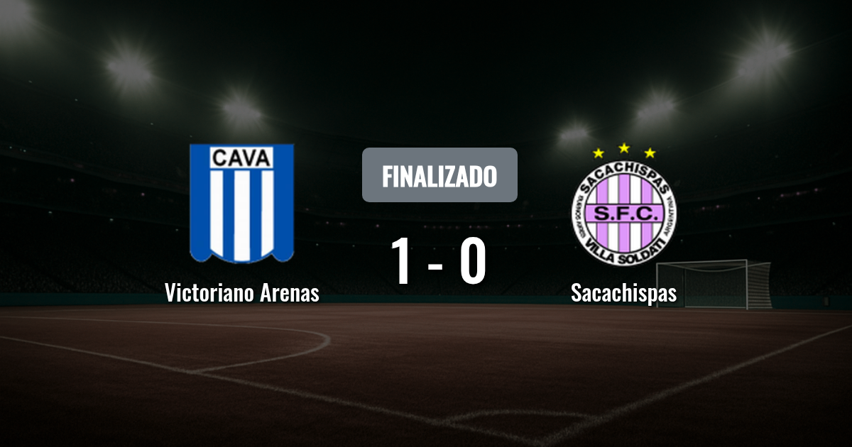 Victoriano Arenas y Sacachispas se miden en Avellaneda en un duelo clave por la Primera C